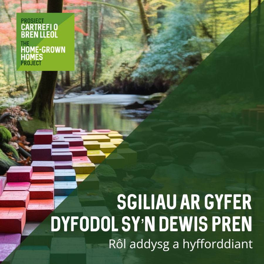 Addysg a Hyfforddiant: Meithrin Sgiliau ar gyfer Dyfodol sy’n rhoi Blaenoriaeth i Bren yng Nghymru
